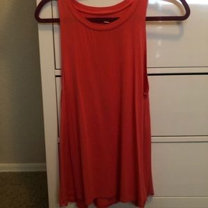 Coral tank top